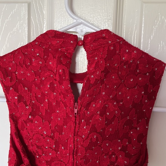 Girls Red Dress - Picture 7 of 8